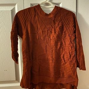 Red colour Round neck sweater